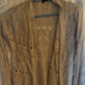 Small Beige knitted cardigan